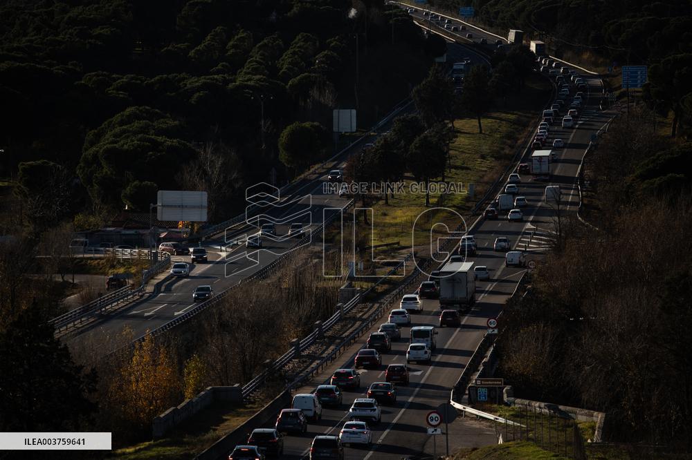 Christmas Traffic Jams - Spain