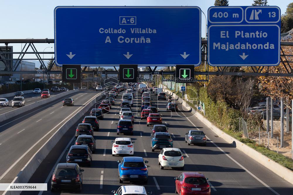 Christmas Traffic Jams - Spain