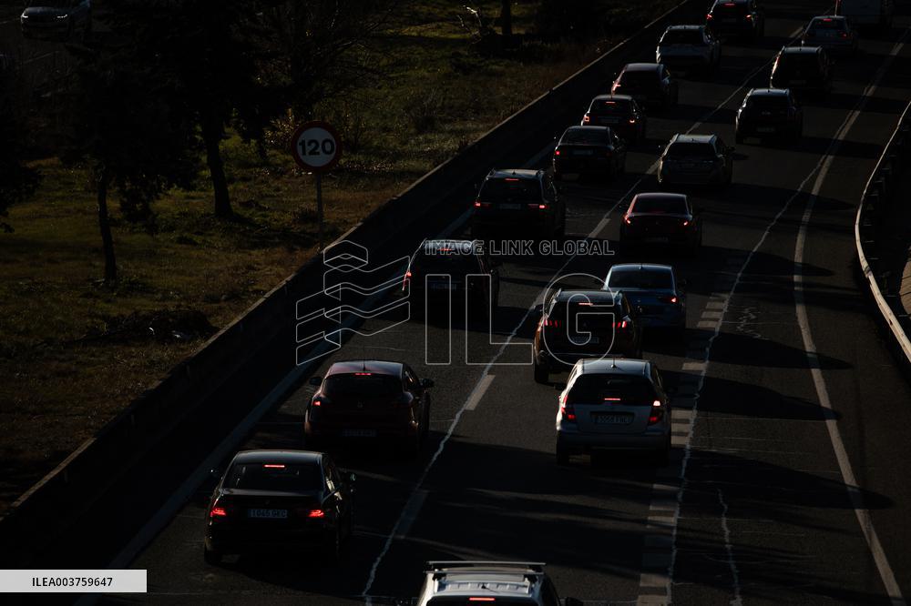 Christmas Traffic Jams - Spain