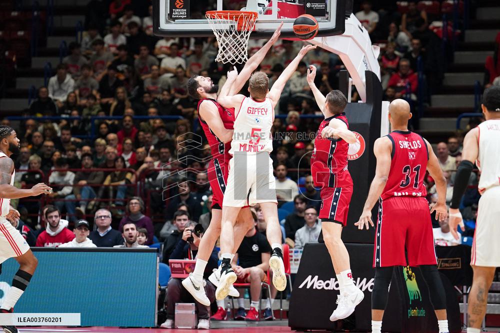 BASKET - Euroleague - EA7 Emporio Armani Milano vs Bayern Munich