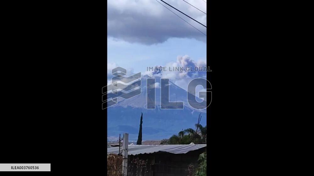 Mexico: Dec 19 – Popocatépetl Volcano Continues Eruption