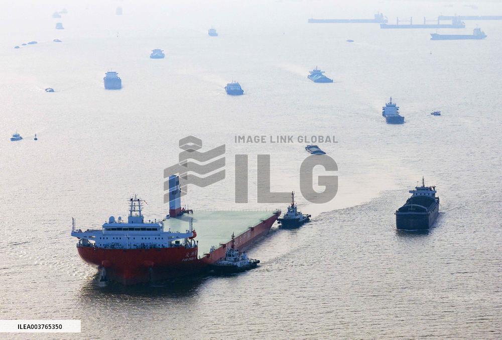 World's Largest Load Carrying Capacity of Self-propelled Deck Ship