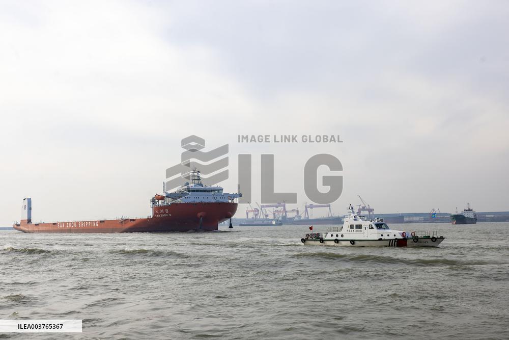 World's Largest Load Carrying Capacity of Self-propelled Deck Ship