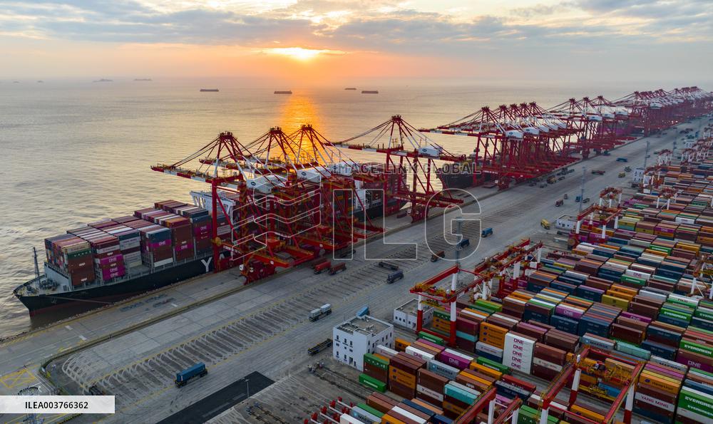 Shanghai Port Container Annual Throughput Exceeded 50 Million TEU