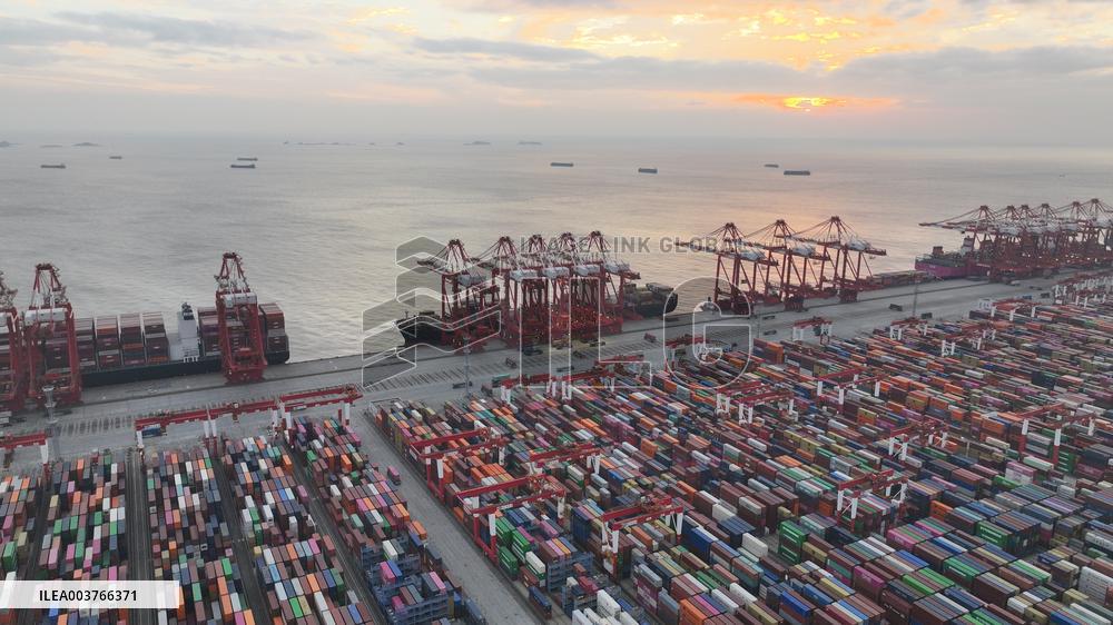 Shanghai Port Container Annual Throughput Exceeded 50 Million TEU