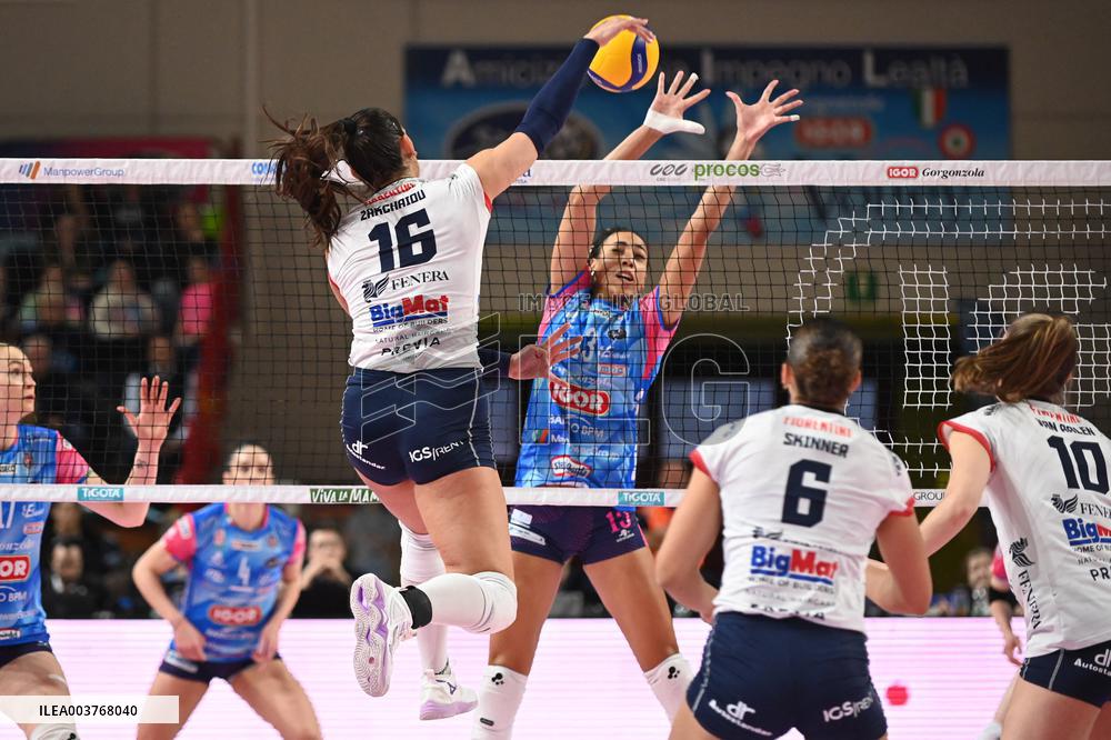 VOLLEY - Serie A1 Femminile - Igor Gorgonzola Novara vs Reale Mutua Fenera Chieri '76