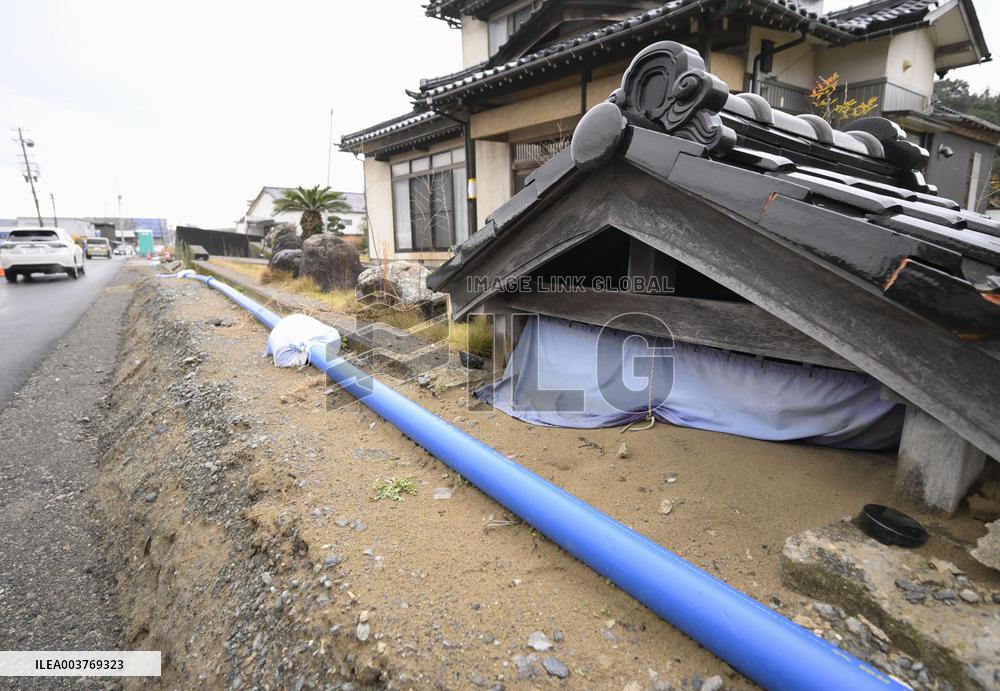 1st anniversary of Jan. 1 quake in central Japan