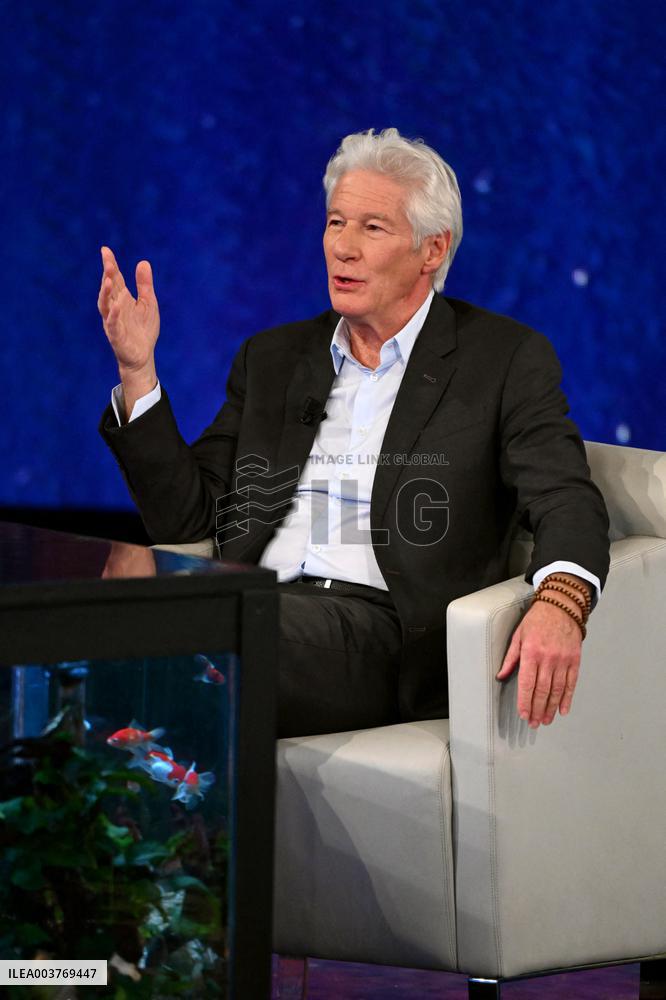 Richard Gere Attends The Che Tempo Che Fa TV Show - MIlan