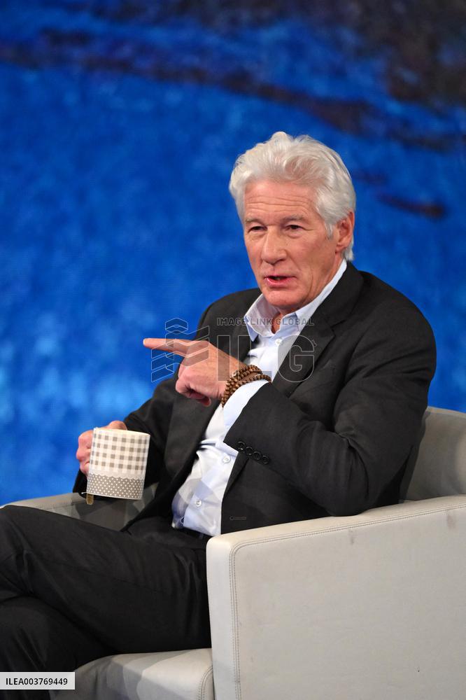 Richard Gere Attends The Che Tempo Che Fa TV Show - MIlan