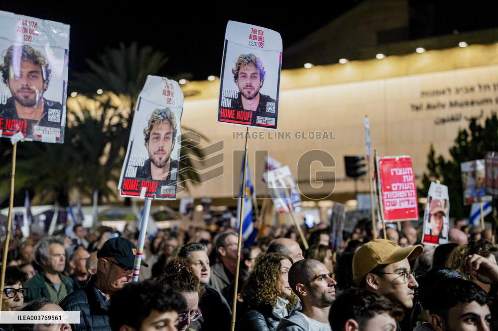 Families Of Hostages Rally - Tel Aviv
