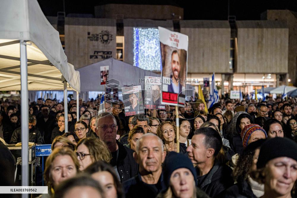 Families Of Hostages Rally - Tel Aviv