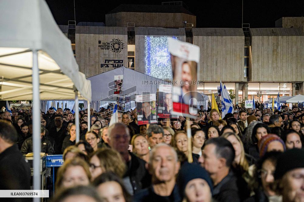 Families Of Hostages Rally - Tel Aviv