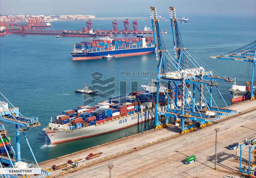 Shandong Port Qingdao Port Fully Automated Wharf