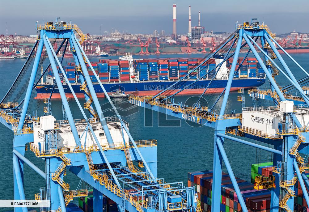 Shandong Port Qingdao Port Fully Automated Wharf
