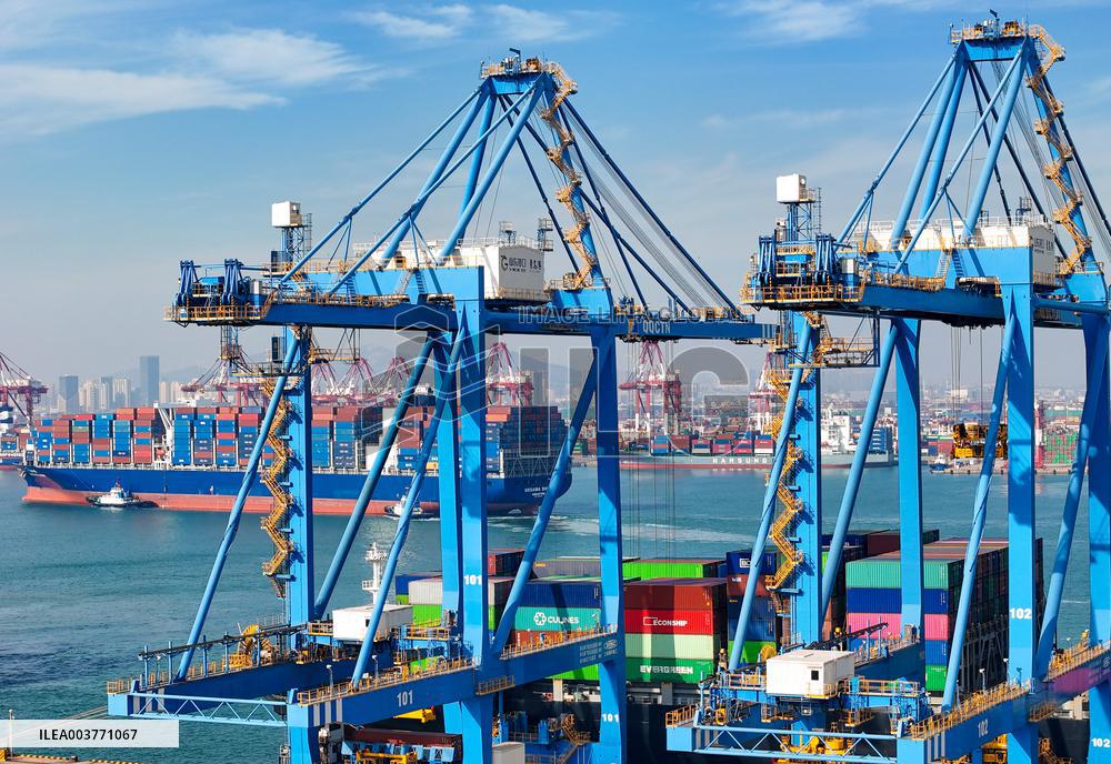 Shandong Port Qingdao Port Fully Automated Wharf