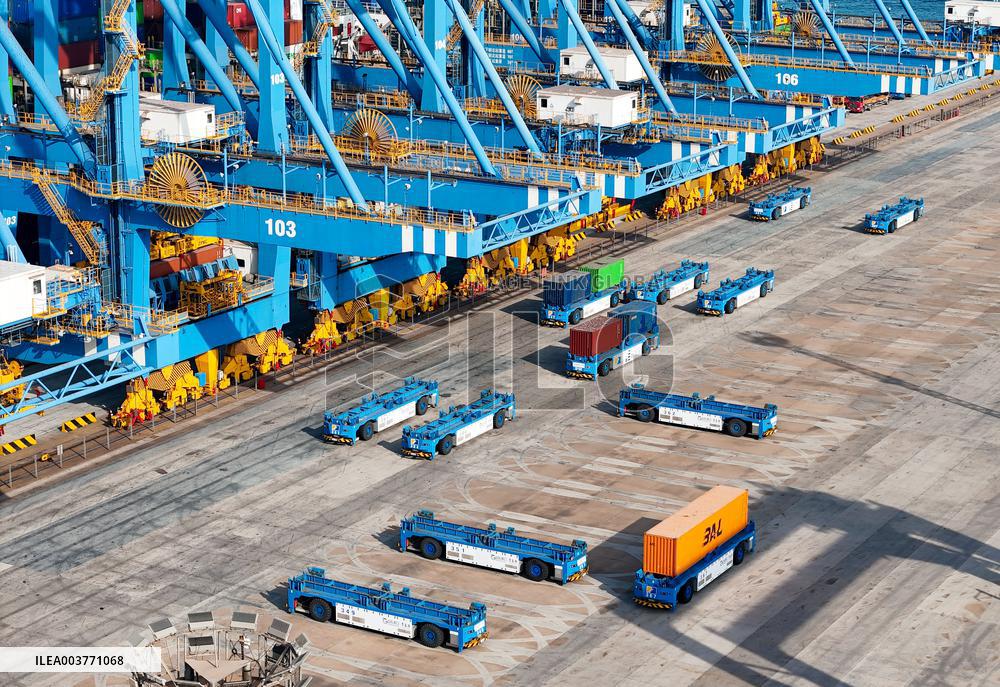 Shandong Port Qingdao Port Fully Automated Wharf