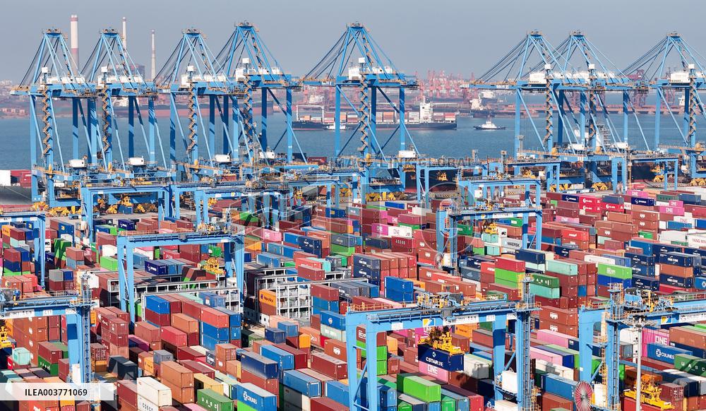 Shandong Port Qingdao Port Fully Automated Wharf