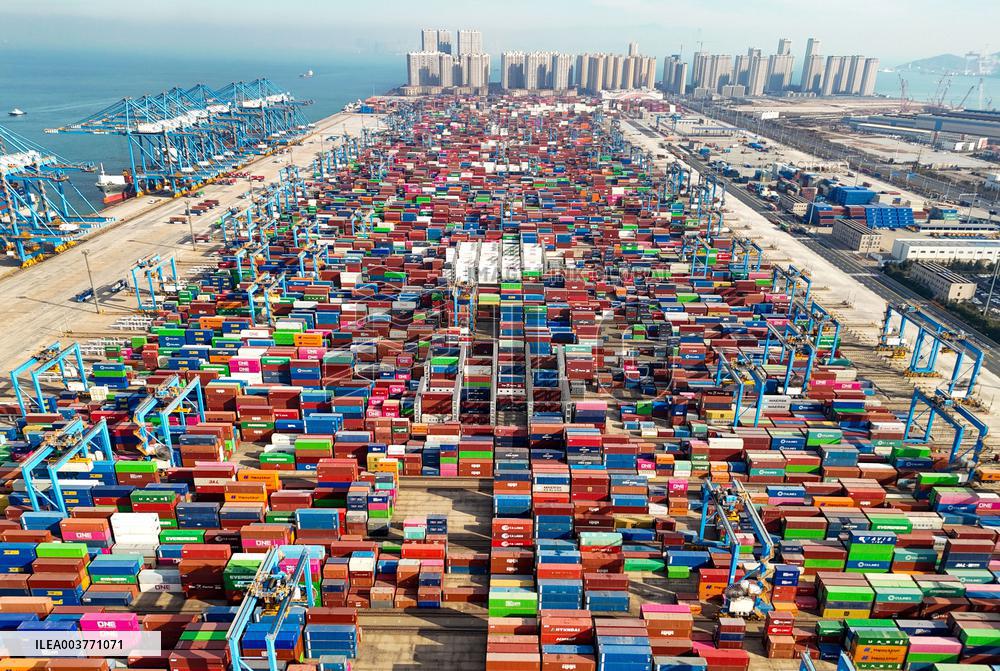 Shandong Port Qingdao Port Fully Automated Wharf