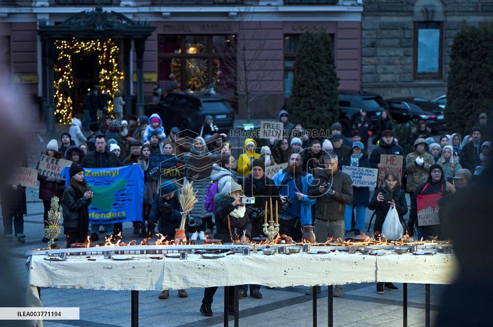 Pro-POW rally in Lviv