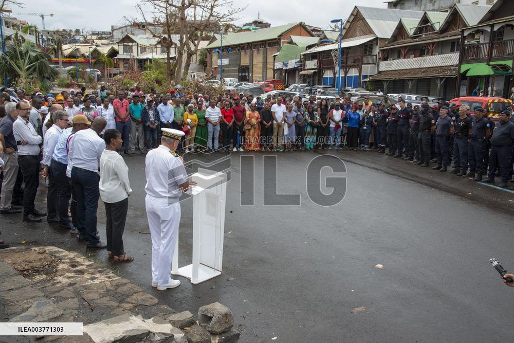 Mayotte Minute Of Silence - Mamoudzou