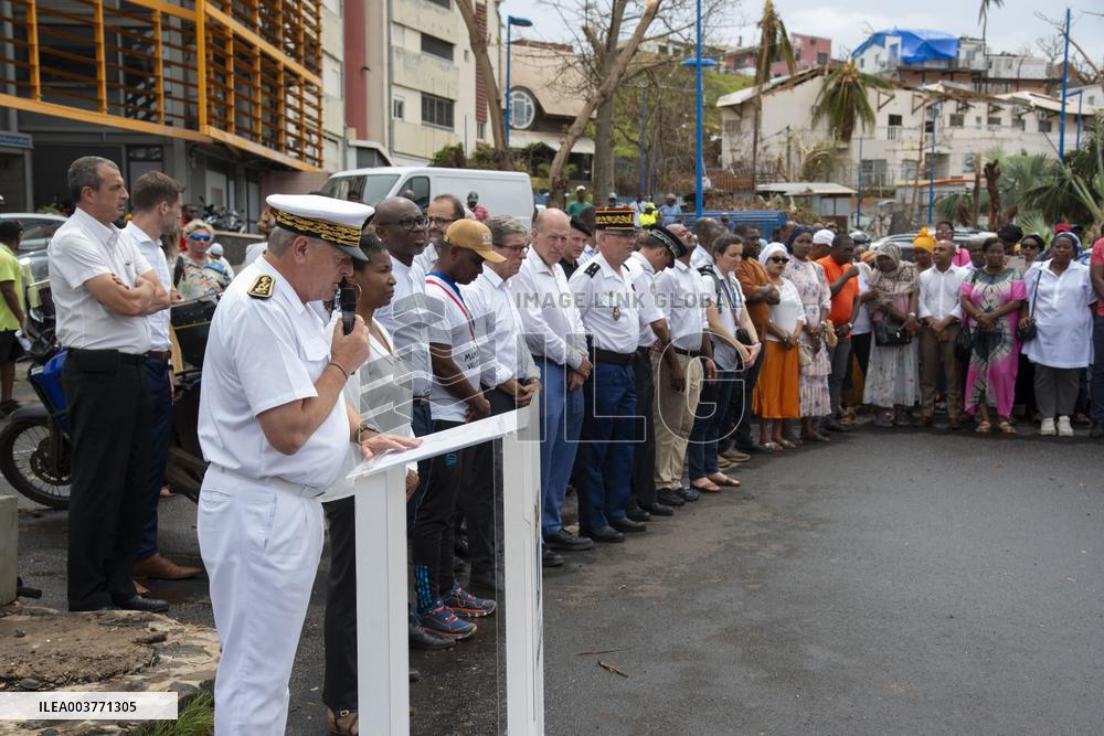 Mayotte Minute Of Silence - Mamoudzou