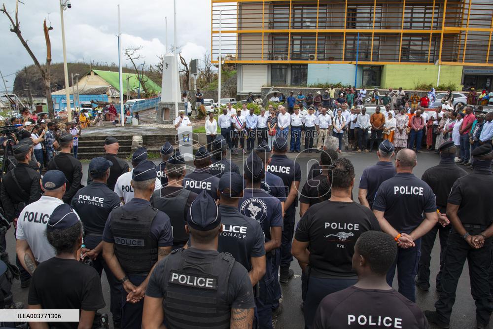 Mayotte Minute Of Silence - Mamoudzou