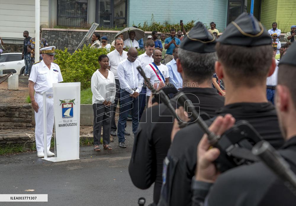 Mayotte Minute Of Silence - Mamoudzou