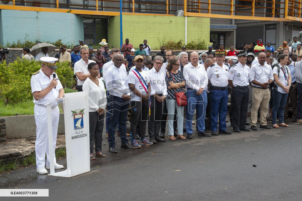 Mayotte Minute Of Silence - Mamoudzou