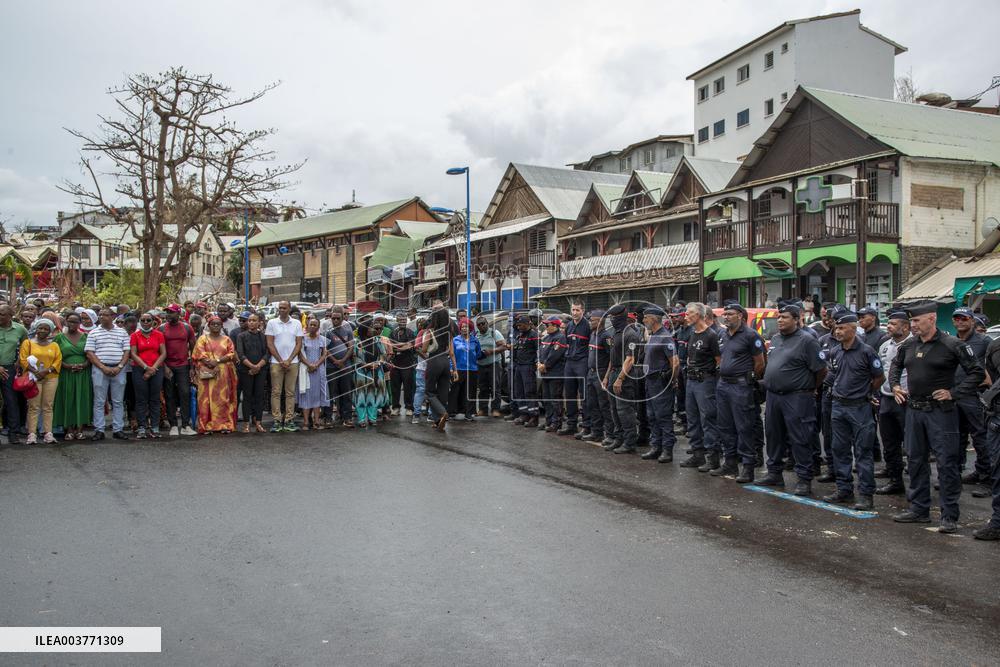 Mayotte Minute Of Silence - Mamoudzou