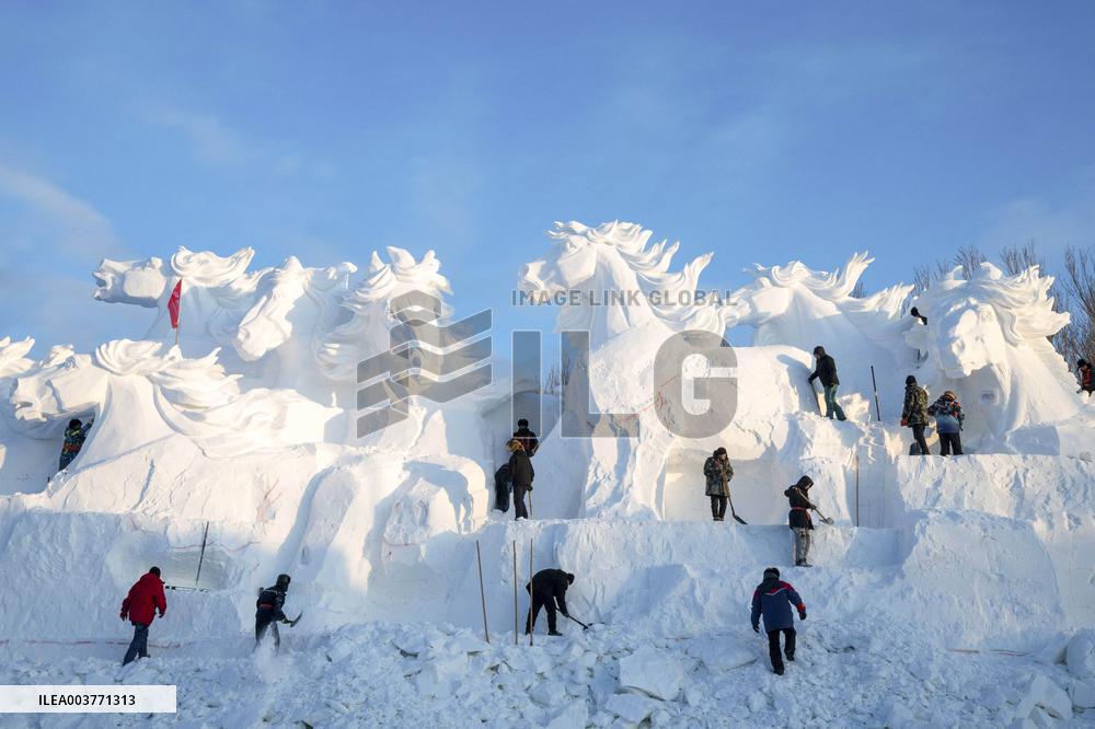 International Snow Sculpture Expo in Harbin - China