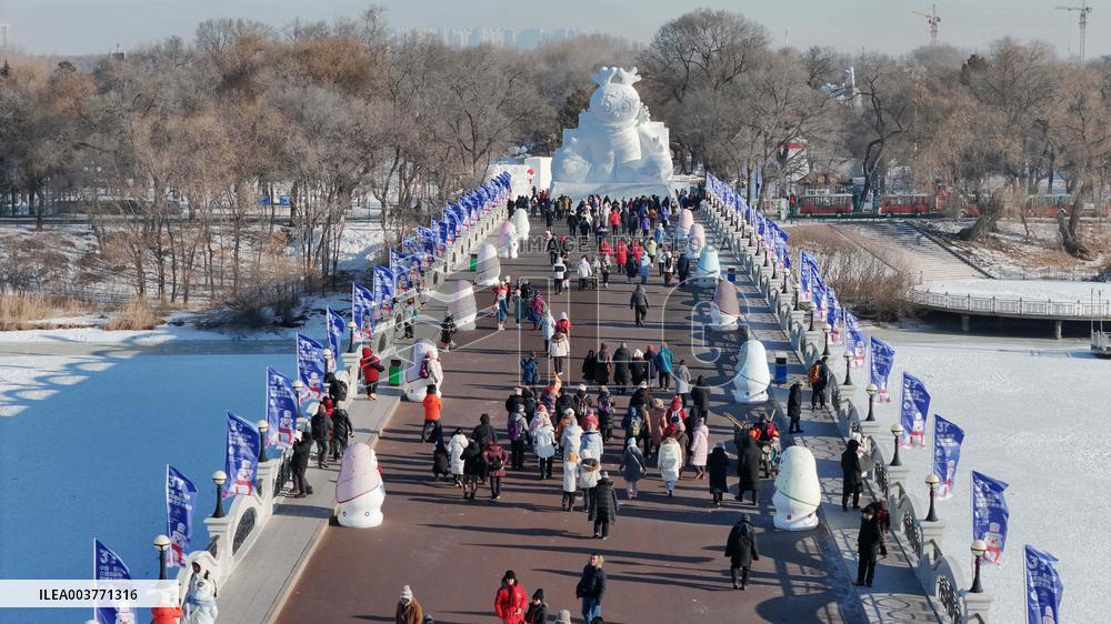 International Snow Sculpture Expo in Harbin - China