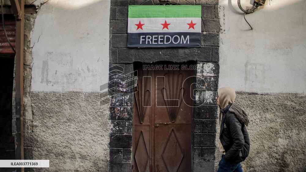 Syrian Christians At Marmieh Church - Damascus