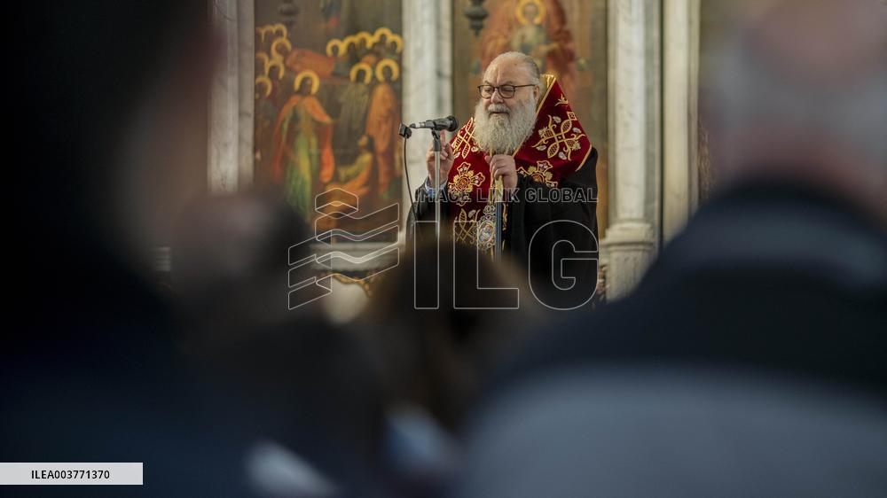 Syrian Christians At Marmieh Church - Damascus