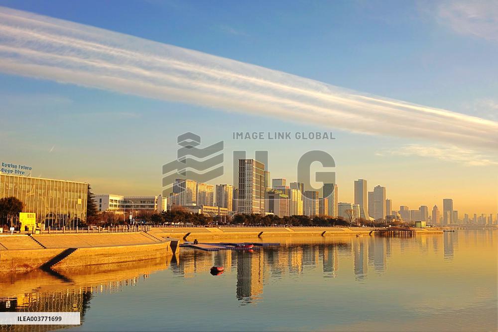 Strange Band Cloud in Qingdao