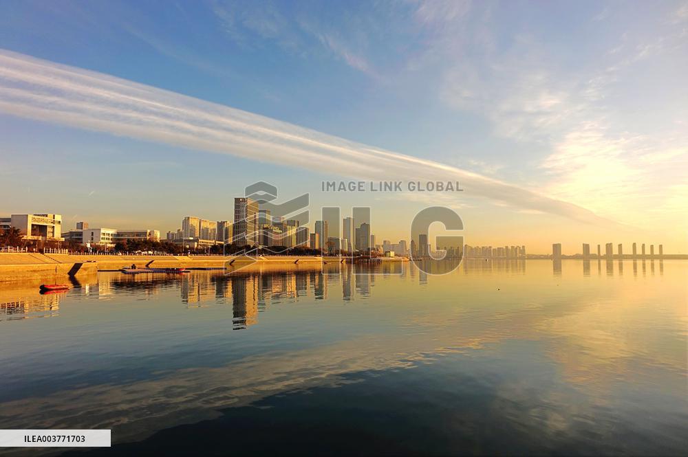 Strange Band Cloud in Qingdao