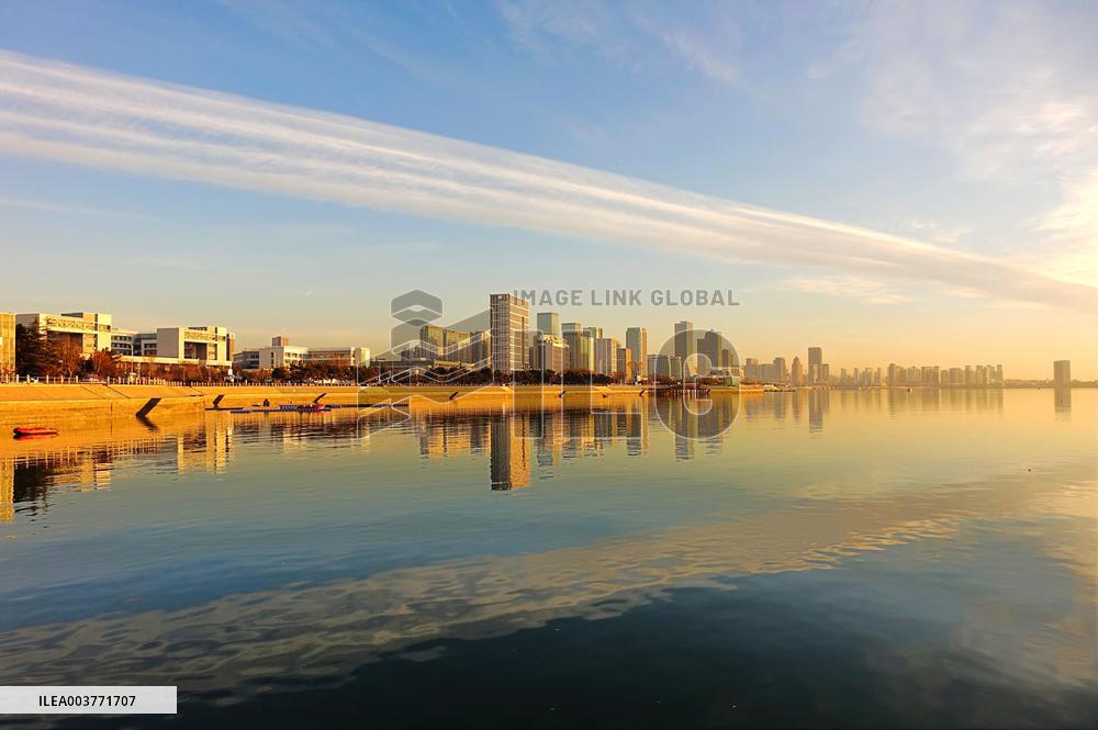 Strange Band Cloud in Qingdao