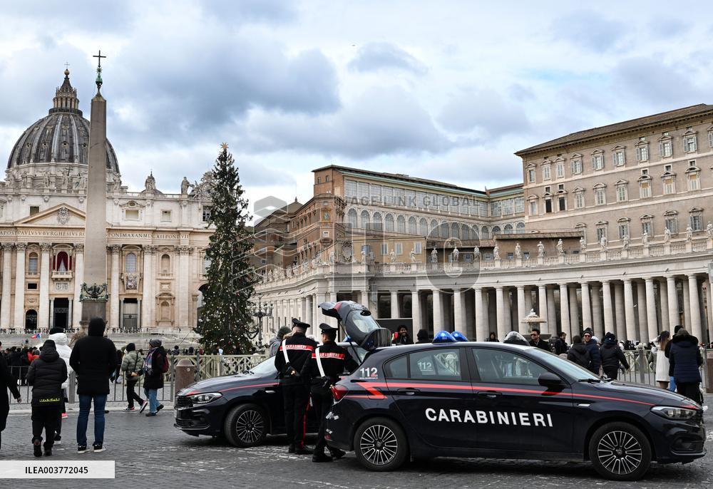 Jubilee 2025 -  Security Forces Around The Vatican - Rome