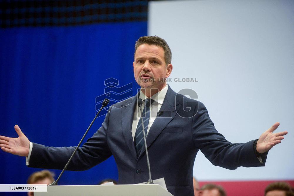 Presidential Candidate Rafal Trzaskowski Campaign Rally In Pabianice - Poland