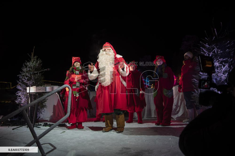 Father Christmas in Lapland