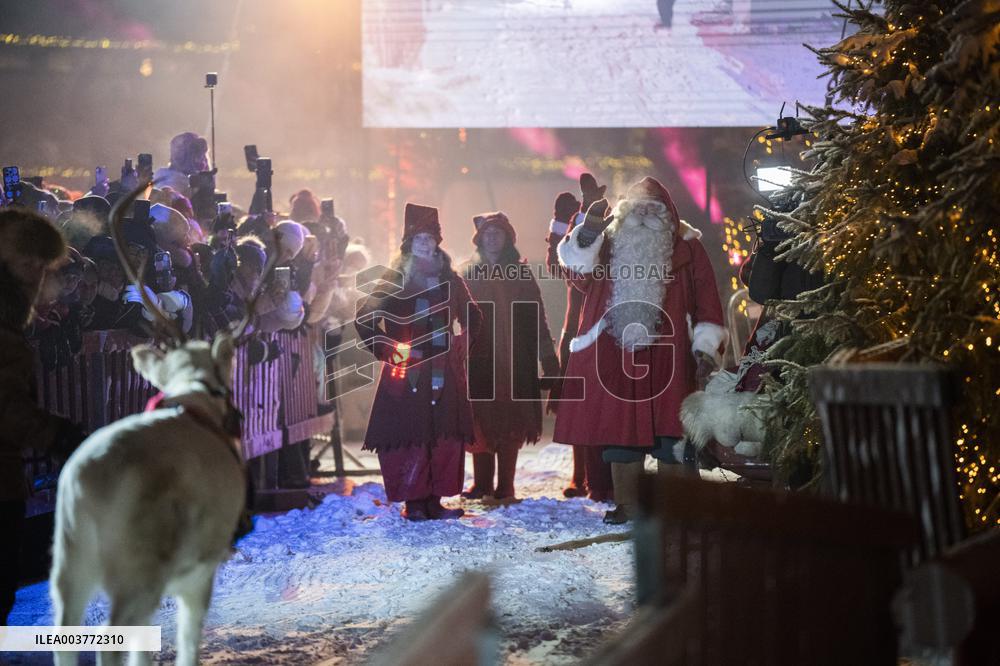 Father Christmas in Lapland
