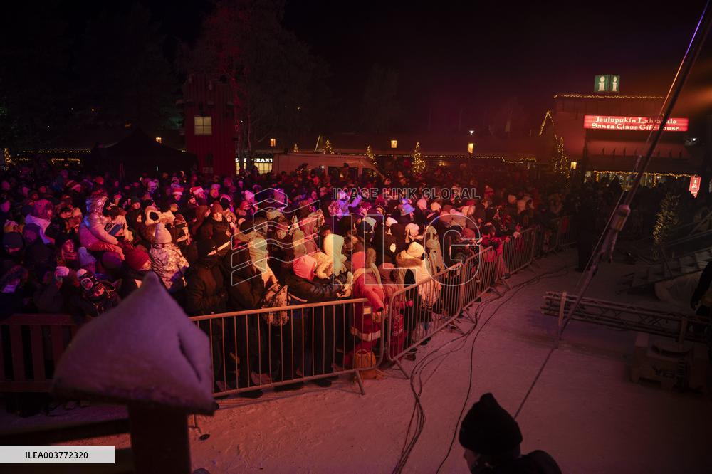Father Christmas in Lapland