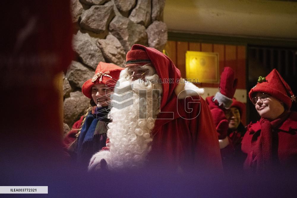 Father Christmas in Lapland