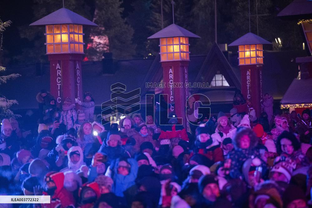 Father Christmas in Lapland