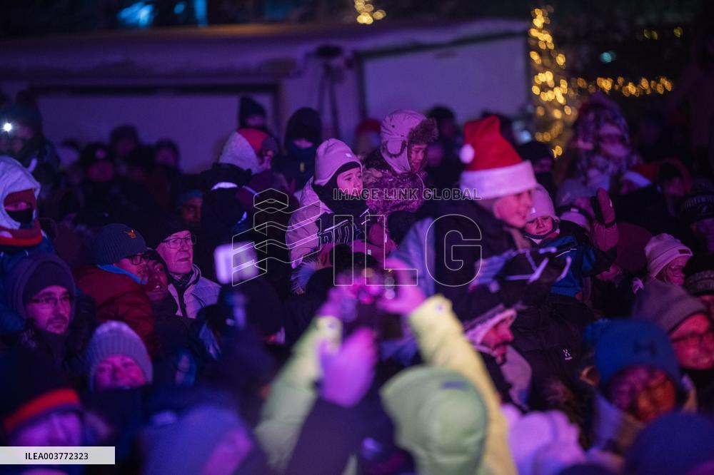 Father Christmas in Lapland