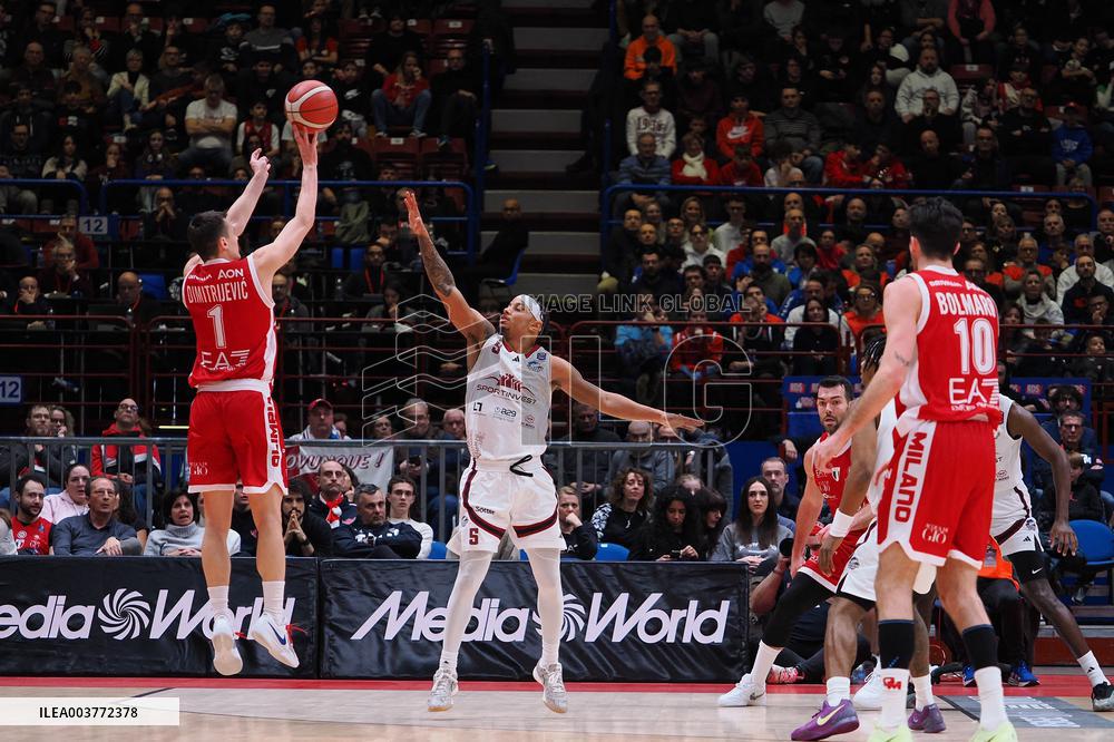 BASKET - Serie A - EA7 Emporio Armani Milano vs Trapani Shark