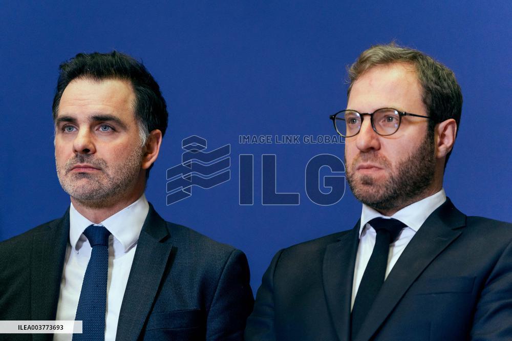 Handover Ceremony At Ministry Of The Economy And Finance - Paris AJ