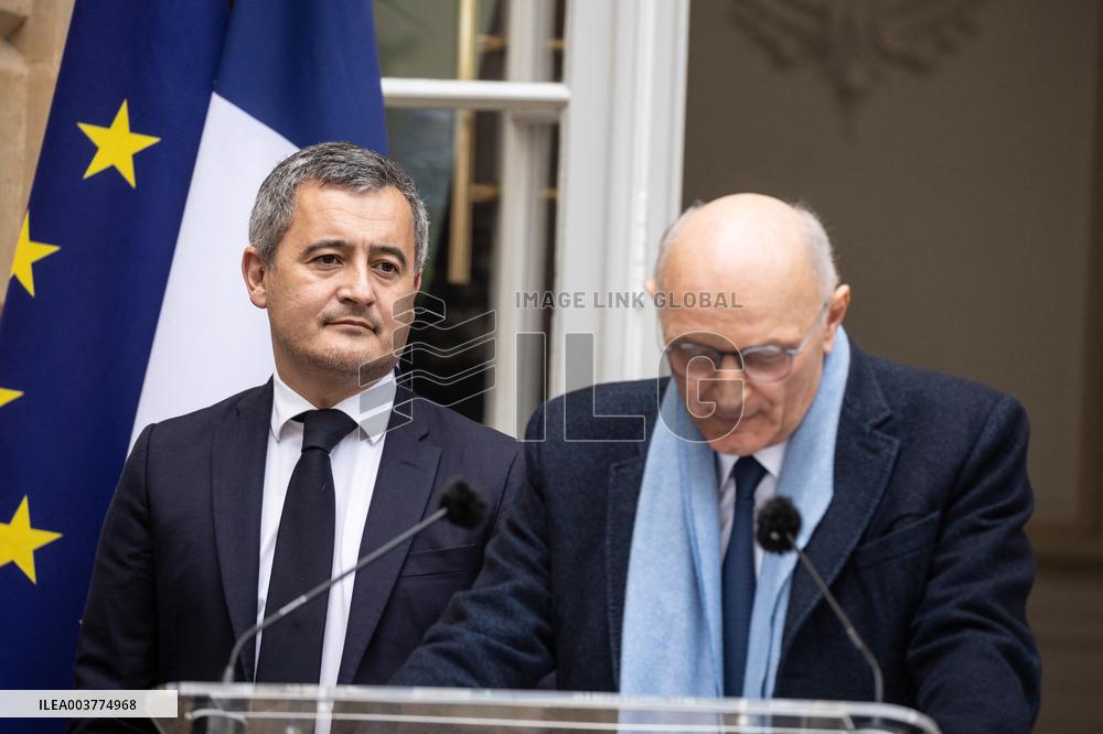 Handover Ceremony At Minister of Justice - Paris