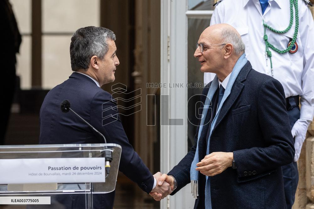 Handover Ceremony At Minister of Justice - Paris