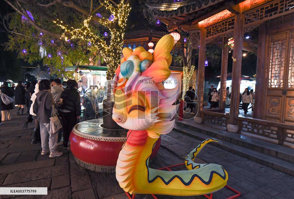 Year of the Snake Zodiac Lantern