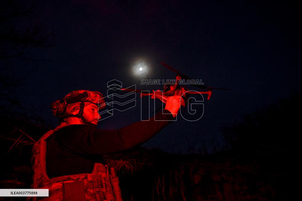 Aerial reconnaissance crew of Khyzhak special police unit destroys enemy in Toretsk